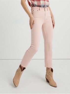 Lucky Brand Pink Bridgette Cropped Flare